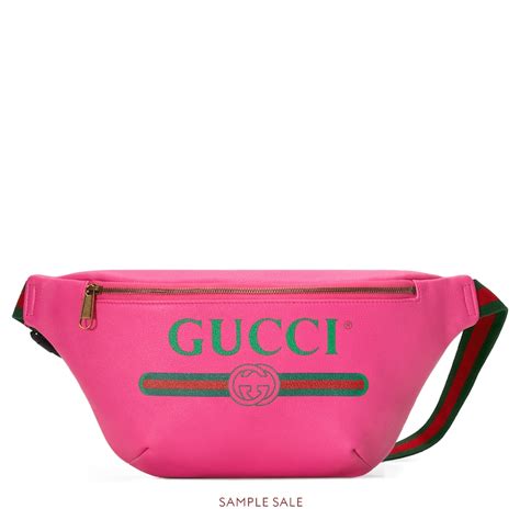 pink gucci fanny pack